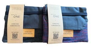 TWO Delta Airlines AMENITY Pouch 1st Class DELTA ONE Unopened Someone Somewhere
